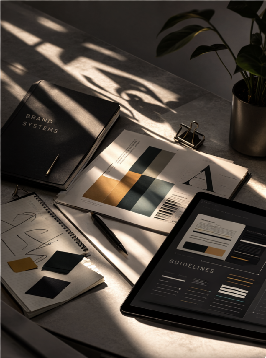 Editorial portfolio hero