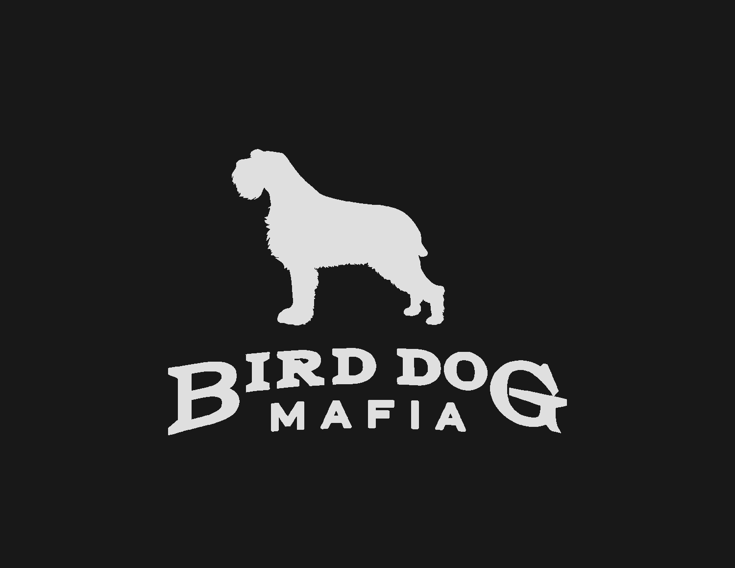 Bird Dog Mafia animated lockup