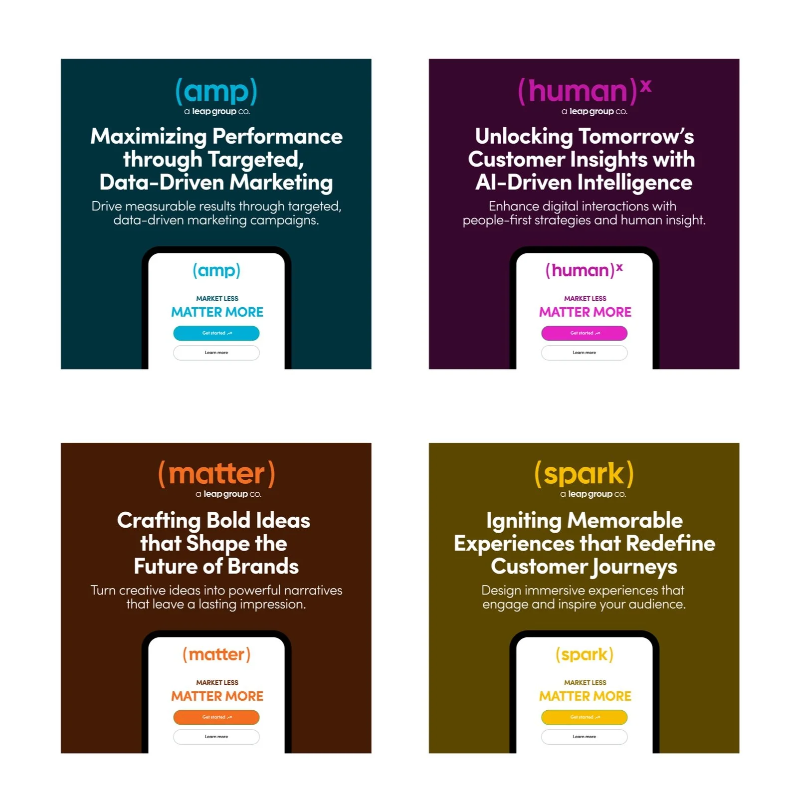 Leap Group ad and platform comps