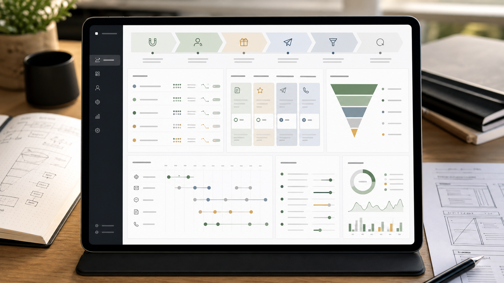 Growth Operator pipeline and offer architecture interface